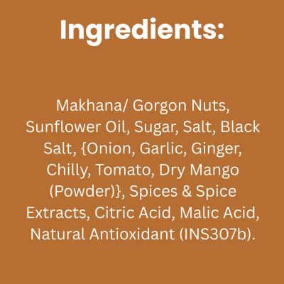 Popmak Roasted & Flavoured Makhana – Indian Spices, 80g  Crunchy | Flavourful | Guilt-Free | Healthy Snack