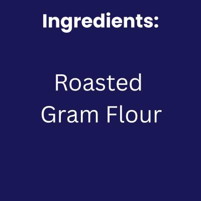 Popmak Chana Sattu Powder | 100% Natural, Gluten-Free & High Protein (500g)