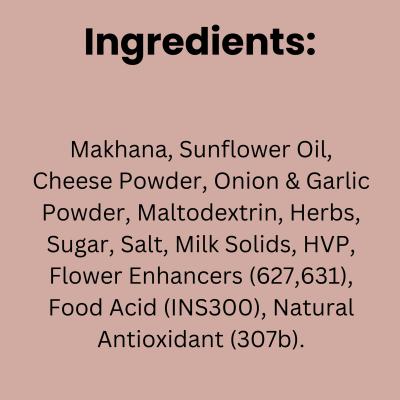 POPMAK Heavenly Cheese | Roasted & Flavoured Makhana – (55gm)