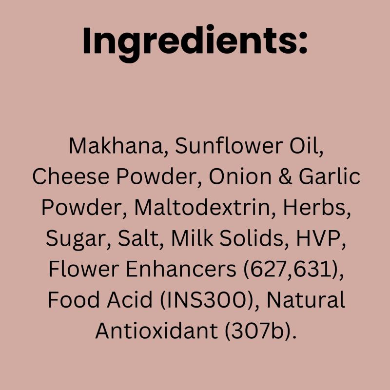 POPMAK Heavenly Cheese | Roasted & Flavoured Makhana – (55gm)