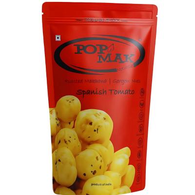 Popmak Spanish Tomato Roasted & Falvoured Makhana – Crunchy & Healthy Fox Nuts Snack