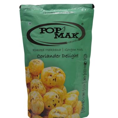 Popmak Roasted Flavoured Makhana – Coriander Delight (55g)