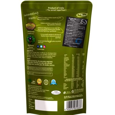 Popmak Roasted & Flavored Makhana – Mumbai Chaat (55g) Guilt-Free Healthy Snacking | Fox Nuts