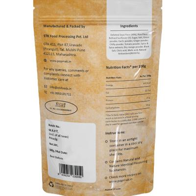 POPMAK Roasted Soya Puff – Desi Masala | Vegan | High-Protein | Gluten-Free | Healthy Snack